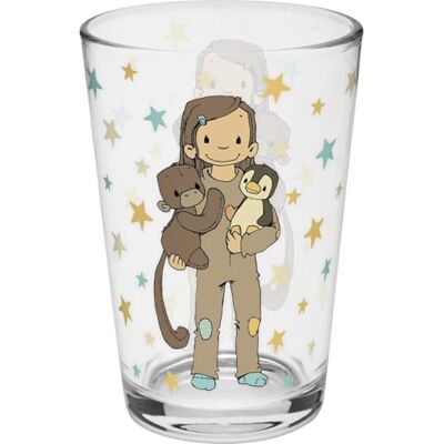 Sheepworld Trinkglas Anouk bedrucktes Glas, Höhe 10,8 cm, Durchmesser 6,8 cm, Volumen 22 cl Geschenk für Kinder, Jungen, Mädchen, Weihnachten, Geburtstag 73948 Sheepworld Trinkglas Anouk bedrucktes Glas, Höhe 10,8 cm, Durchmesser 6,8 cm, Volumen 22 cl Geschenk für Kinder, Jungen, Mädchen, Weihnachten, Geburtstag 73948