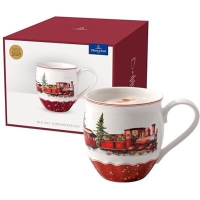 Villeroy & Boch Annual Christmas Edition Jahresbecher 2025 380 ml Bunt, Kaffetasse Weihnachten, Becher, Weihnachtsbecher Keramik, Geschirr, Sammlerstück, Premium Porzellan Villeroy & Boch Annual Christmas Edition Jahresbecher 2025 380 ml Bunt, Kaffetasse Weihnachten, Becher, Weihnachtsbecher Keramik, Geschirr, Sammlerstück, Premium Porzellan