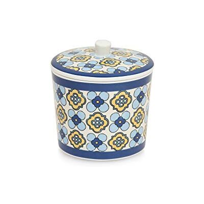 Egan Majorica Mehrfarbige Zuckerdose - Porzellan Egan Majorica Mehrfarbige Zuckerdose - Porzellan