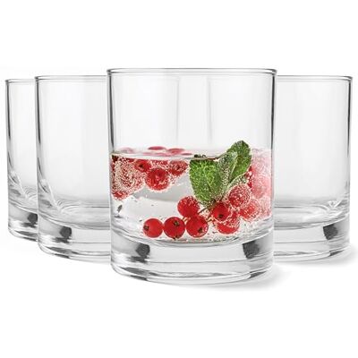Glasmark KROSNO 1992 Glas Wasserglas Trinkglas 260 ml Glas Robust Spülmaschinenfest Hochglanz Transparent Glasmark KROSNO 1992 Glas Wasserglas Trinkglas 260 ml Glas Robust Spülmaschinenfest Hochglanz Transparent