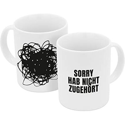 Gedalabels Tasse Gekrakel Hab nicht zugehört Farbwechsel 330ml Tasse Zaubertasse Heiß kalt Magic Mug GEDA farbwechselnd motivwechselnd Porzellantasse Spruchtasse Kaffeetasse Gedalabels Tasse Gekrakel Hab nicht zugehört Farbwechsel 330ml Tasse Zaubertasse Heiß kalt Magic Mug GEDA farbwechselnd motivwechselnd Porzellantasse Spruchtasse Kaffeetasse