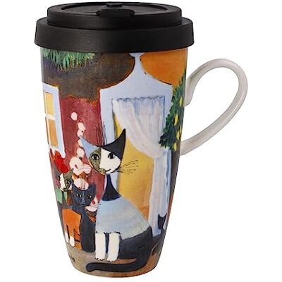 Goebel Künstlertasse mit Deckel Una bellissima giornata Rosina Wachtmeister Goebel Künstlertasse mit Deckel Una bellissima giornata Rosina Wachtmeister