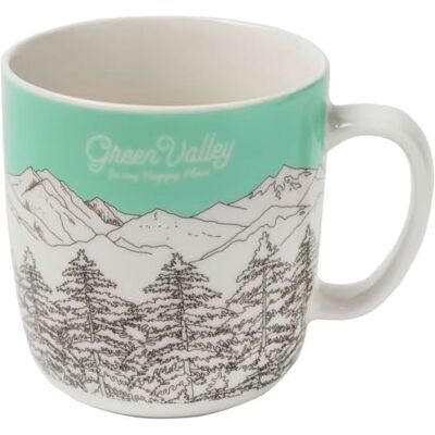 Droemer Knaur* Green Valley Mug 'Whispering Pines': Cozy Mugs 4 Kaffeebecher (350 ml) aus Porzellan mit Green-Valley-Waldlandschaft für gemütliche Lesestunden by Lilly Lucas Droemer Knaur* Green Valley Mug 'Whispering Pines': Cozy Mugs 4 Kaffeebecher (350 ml) aus Porzellan mit Green-Valley-Waldlandschaft für gemütliche Lesestunden by Lilly Lucas