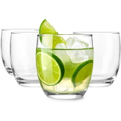 Glasmark KROSNO 1992 Trinkgläser Set Gläser 4 Stück 220 ml Wassergläser Cocktailgläser Saftgläser Saft Wasser Glas Mit Dickem Boden Spülmaschinenfest Glasmark KROSNO 1992 Trinkgläser Set Gläser 4 Stück 220 ml Wassergläser Cocktailgläser Saftgläser Saft Wasser Glas Mit Dickem Boden Spülmaschinenfest