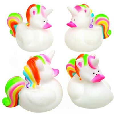 Baker Ross Badeenten „Regenbogen-Einhorn“ für Kinder als kleine Überraschung oder als Preis bei Partyspielen (4 Stück) Baker Ross Badeenten „Regenbogen-Einhorn“ für Kinder als kleine Überraschung oder als Preis bei Partyspielen (4 Stück)