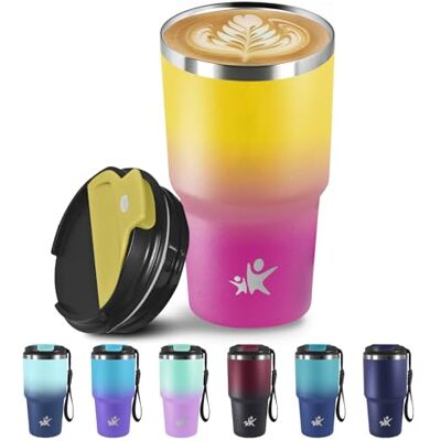 Grsta Kaffeebecher to go, 20oz Thermobecher aus Edelstahl, Isolierbecher, 6h Heiß und 8h Kalt, Kaffee to go Becher Thermo, Isolierbecher Auslaufsicher, Kaffee Thermobecher für Smoothies und Mehr Grsta Kaffeebecher to go, 20oz Thermobecher aus Edelstahl, Isolierbecher, 6h Heiß und 8h Kalt, Kaffee to go Becher Thermo, Isolierbecher Auslaufsicher, Kaffee Thermobecher für Smoothies und Mehr