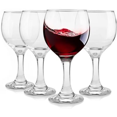 Glasmark KROSNO 1992 Glasmark KROSNO, 220ml, Set von 4, Weinglas, Glas mit farbigem Boden, Weißweingläser, Weinkelche, Originelles Design, einzigartige Form und Stil, Perfekt für zu Hause, Restaurants Glasmark KROSNO 1992 Glasmark KROSNO, 220ml, Set von 4, Weinglas, Glas mit farbigem Boden, Weißweingläser, Weinkelche, Originelles Design, einzigartige Form und Stil, Perfekt für zu Hause, Restaurants