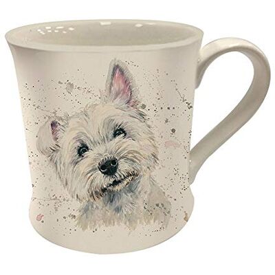 Bree Merryn Tasse aus feinem Porzellan mit Motiv Fergal der Westie Bree Merryn Tasse aus feinem Porzellan mit Motiv Fergal der Westie