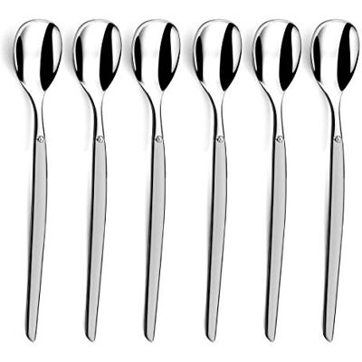 Lou Laguiole Jet Sablé - 6 Edelstahl-Löffel - Besteckset Lou Laguiole Jet Sablé - 6 Edelstahl-Löffel - Besteckset