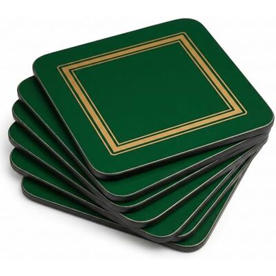 Pimpernel Classic Emerald - Kork-Untersetzer-Set Pimpernel Classic Emerald - Kork-Untersetzer-Set