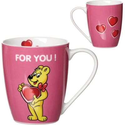 Ritzenhoff & Breker Kaffeebecher HARIBO For you 360 ml, Rosa Ritzenhoff & Breker Kaffeebecher HARIBO For you 360 ml, Rosa