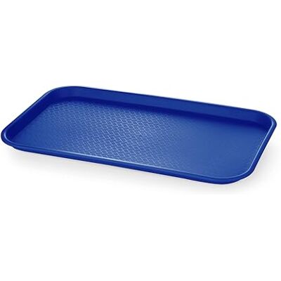 HENDI Serviertablett, AmberBox, stoßfest, bruchsicher, stapelbar, Tablett, Fast-Food-Tablett, GN1/1, 530x325x(H) 20mm, Polypropylen, blau HENDI Serviertablett, AmberBox, stoßfest, bruchsicher, stapelbar, Tablett, Fast-Food-Tablett, GN1/1, 530x325x(H) 20mm, Polypropylen, blau