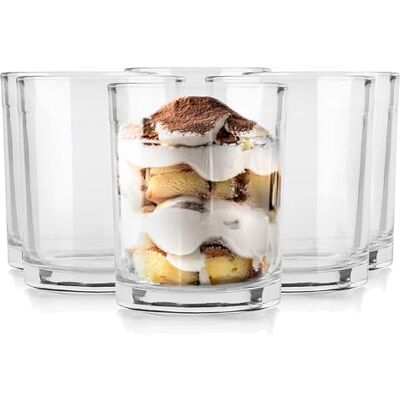 Glasmark KROSNO 1992 Dessertgläser 6er Set 250 ml Aus Glas Eisbecher Gläser Eisschalen Dessertschalen Spülmaschinenfest Glasmark KROSNO 1992 Dessertgläser 6er Set 250 ml Aus Glas Eisbecher Gläser Eisschalen Dessertschalen Spülmaschinenfest
