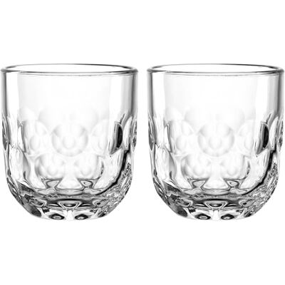 LEONARDO HOME GOCCE Kaffeeglas • 6 Stück • 6 Kaffeebecher • Cappuccinoglas für Siebträger • Spülmaschinengeeignet • Tropfenstruktur • Transparent • Klares Design • Cappuccinobecher • 220 ml • 055182 LEONARDO HOME GOCCE Kaffeeglas • 6 Stück • 6 Kaffeebecher • Cappuccinoglas für Siebträger • Spülmaschinengeeignet • Tropfenstruktur • Transparent • Klares Design • Cappuccinobecher • 220 ml • 055182