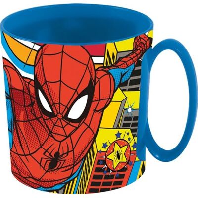Tataway in viaggio si cresce Tataway Marvel Spiderman Spider-Man 350 ml mikrowellengeeigneter Kunststoffbecher für Kinder, Blau Tataway in viaggio si cresce Tataway Marvel Spiderman Spider-Man 350 ml mikrowellengeeigneter Kunststoffbecher für Kinder, Blau