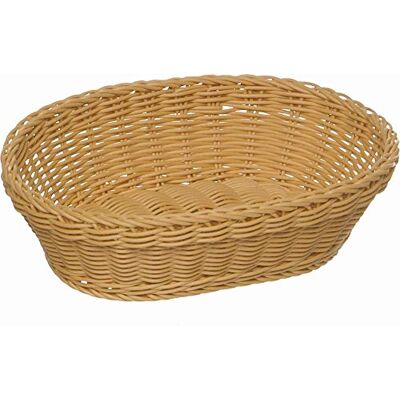 APS Korb - Oval - Polypropylen - braun - 25 x 19 cm - Servierkorb APS Korb - Oval - Polypropylen - braun - 25 x 19 cm - Servierkorb