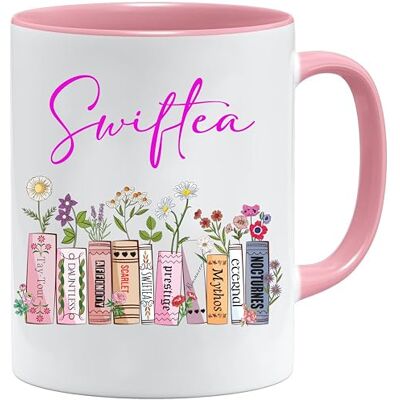 Jungle Mug Swiftea Tasse Geschenke für sie Tasse Bücherregal Album Design geburtstagsgeschenk für frauen tassen tasse mit namen tasse bedrucken geschenke für frauen, Weiß/Rot Jungle Mug Swiftea Tasse Geschenke für sie Tasse Bücherregal Album Design geburtstagsgeschenk für frauen tassen tasse mit namen tasse bedrucken geschenke für frauen, Weiß/Rot
