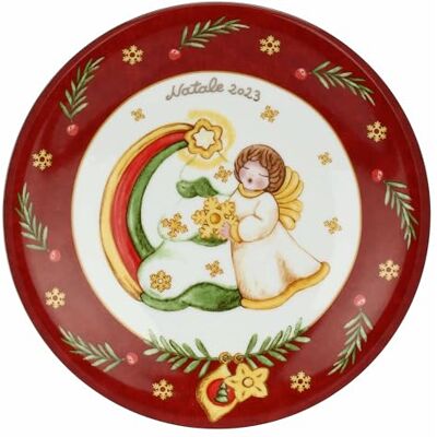 THUN - Porzellan Dessertteller Limitierte Auflage 2023 - Weihnachten Engel & Stern THUN - Porzellan Dessertteller Limitierte Auflage 2023 - Weihnachten Engel & Stern
