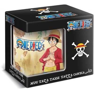 joojee GmbH One Piece Wanted Tasse, 325 ml, Weiß joojee GmbH One Piece Wanted Tasse, 325 ml, Weiß