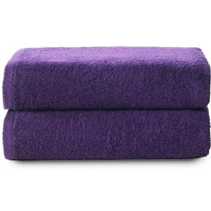 Generische 420g/m² Baumwollhandtücher - Pack lila Generische 420g/m² Baumwollhandtücher - Pack lila