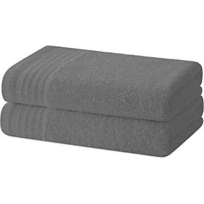Degrees home – Set mit 2 Handtüchern – Badetücher – 100 % Baumwolle – 480 g/m2 – 100 x 50 cm PLANKE Degrees home – Set mit 2 Handtüchern – Badetücher – 100 % Baumwolle – 480 g/m2 – 100 x 50 cm PLANKE