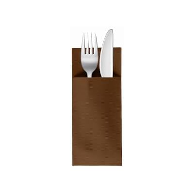 VelaHub Soft Point 50 Besteckservietten, Hochwertige, Einwegserviette, 32x38 cm, Braun VelaHub Soft Point 50 Besteckservietten, Hochwertige, Einwegserviette, 32x38 cm, Braun