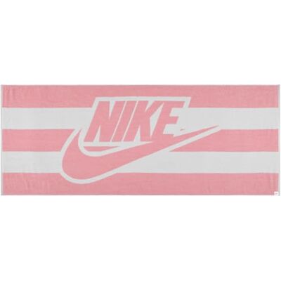 NIKE Club Pool Towel Badetuch Pool Handtuch Schwimmen Strandhandtuch, Med Soft Pink/White, One Size NIKE Club Pool Towel Badetuch Pool Handtuch Schwimmen Strandhandtuch, Med Soft Pink/White, One Size