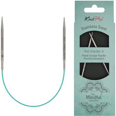 KnitPro Die Mindful Kollektion Feste Rundnadeln 10" (25cm) 3,5mm KnitPro Die Mindful Kollektion Feste Rundnadeln 10" (25cm) 3,5mm