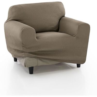 FAVERTI ® Elastischer Sesselbezug Universal von 70 bis 110 cm Modell Reale Leinen Sesselschoner für Einzelsessel Qualitätsschutz aus Jacquard-Stoff FAVERTI ® Elastischer Sesselbezug Universal von 70 bis 110 cm Modell Reale Leinen Sesselschoner für Einzelsessel Qualitätsschutz aus Jacquard-Stoff