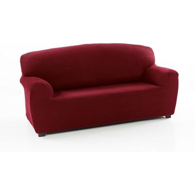 FAVERTI ® Elastischer Sofabezug für 3-Sitzer von 180 bis 220 cm Modell Reale Bordeaux Sofabezug hochwertiger Schutz aus Jacquard-Stoff in Baumwolloptik FAVERTI ® Elastischer Sofabezug für 3-Sitzer von 180 bis 220 cm Modell Reale Bordeaux Sofabezug hochwertiger Schutz aus Jacquard-Stoff in Baumwolloptik