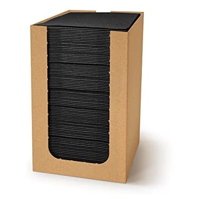 PAW Decor Collection PAW Airlaid Cocktail Servietten (20 x 20 cm) I 100 Stück I Einfarbig I Stoffähnlich I Elegante Tischdekoration I HoReCa I Zu Anlässen wie Hochzeiten, Feiern, Weihnachten I Unicolor: Schwarz PAW Decor Collection PAW Airlaid Cocktail Servietten (20 x 20 cm) I 100 Stück I Einfarbig I Stoffähnlich I Elegante Tischdekoration I HoReCa I Zu Anlässen wie Hochzeiten, Feiern, Weihnachten I Unicolor: Schwarz