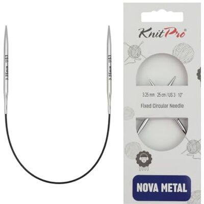 KnitPro Nova Rundnadeln 10" (25cm) 3,25mm KnitPro Nova Rundnadeln 10" (25cm) 3,25mm