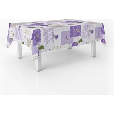ECOMMERC3 Fleckabweisende Tischdecke für rechteckigen Tisch, Größe 200x140 cm Schmutzabweisende Tischdecke, extra weich und wasserdicht, Provence ECOMMERC3 Fleckabweisende Tischdecke für rechteckigen Tisch, Größe 200x140 cm Schmutzabweisende Tischdecke, extra weich und wasserdicht, Provence