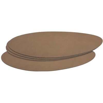LEONARDO HOME GOCCE Platzset • 4 Stück • beidseitig nutzbar • abwischbare Oberfläche • pflegeleicht • langlebig • rutschfest • stilvoll • flexibel einsetzbar • für jeden Tag • ⌀ 34 cm • braun • 055204 LEONARDO HOME GOCCE Platzset • 4 Stück • beidseitig nutzbar • abwischbare Oberfläche • pflegeleicht • langlebig • rutschfest • stilvoll • flexibel einsetzbar • für jeden Tag • ⌀ 34 cm • braun • 055204
