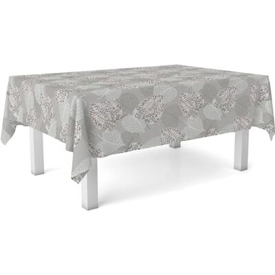 ECOMMERC3 Wachstuch, rechteckig, Größe 250 x 140 cm, Stil, Haltbarkeit und einfache Reinigung für Ihren Tisch – fleckenabweisende und wasserdichte Wachstuch-Tischdecke, Grau ECOMMERC3 Wachstuch, rechteckig, Größe 250 x 140 cm, Stil, Haltbarkeit und einfache Reinigung für Ihren Tisch – fleckenabweisende und wasserdichte Wachstuch-Tischdecke, Grau