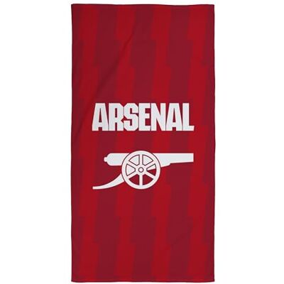Character World Offizielles Arsenal FC Handtuch Superweiches Gefühl, Blitz Fußballclub Design Perfekt für Zuhause, Bad, Strand & Schwimmbad Eine Größe 75cm x 150cm 100% Baumwolle Character World Offizielles Arsenal FC Handtuch Superweiches Gefühl, Blitz Fußballclub Design Perfekt für Zuhause, Bad, Strand & Schwimmbad Eine Größe 75cm x 150cm 100% Baumwolle
