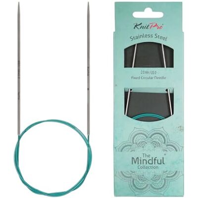 KnitPro 36051 Rundstricknadel Mindful 2,00 mm englisch, Blaugrün, 2 mm, 40 cm KnitPro 36051 Rundstricknadel Mindful 2,00 mm englisch, Blaugrün, 2 mm, 40 cm