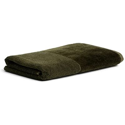 Möve Bamboo Luxe Duschtuch 80 x 150 cm aus 60% Baumwolle / 40% Viskose aus Bambus-Zellstoff, Olive Möve Bamboo Luxe Duschtuch 80 x 150 cm aus 60% Baumwolle / 40% Viskose aus Bambus-Zellstoff, Olive