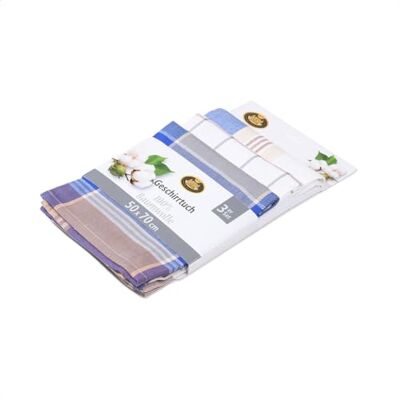 Gözze Geschirrtuch-Set, 3-teilig, 100% Baumwolle, hohe Materialdichte (260 g/m²), 50 x 70 cm Gelb Gözze Geschirrtuch-Set, 3-teilig, 100% Baumwolle, hohe Materialdichte (260 g/m²), 50 x 70 cm Gelb