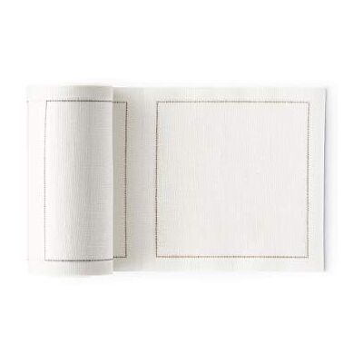 My Drap MYdrap Servietten Cocktail und Untersetzer Glas Stoff/Leinen Rolle-Servietten, Elfenbein, 11 x 11 cm My Drap MYdrap Servietten Cocktail und Untersetzer Glas Stoff/Leinen Rolle-Servietten, Elfenbein, 11 x 11 cm
