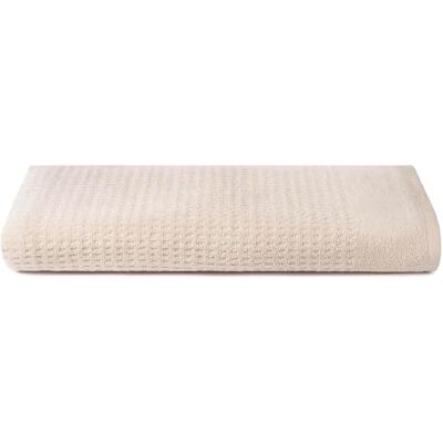 osama home OSAMA Sweet Home SW 84009551 Waffel-Badetuch, Reine Baumwolle, Zero Twist, gebleichter Sand, 70 cm x 140 cm osama home OSAMA Sweet Home SW 84009551 Waffel-Badetuch, Reine Baumwolle, Zero Twist, gebleichter Sand, 70 cm x 140 cm