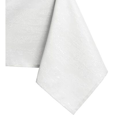 AmeliaHome Tischdecke 120x200 cm Tischtuch Tafeldecke Fleckschutz Lotuseffekt Abwaschbar Wasserabweisend Ornament Vesta weiß AmeliaHome Tischdecke 120x200 cm Tischtuch Tafeldecke Fleckschutz Lotuseffekt Abwaschbar Wasserabweisend Ornament Vesta weiß