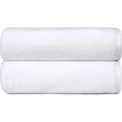 Amazon Basics Badetuch Set, 100 % Baumwolle, 70 x 140 cm, 2 Stück Amazon Basics Badetuch Set, 100 % Baumwolle, 70 x 140 cm, 2 Stück