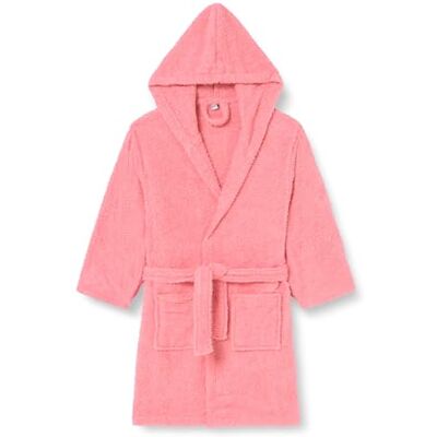 Playshoes Unisex Kinder Frottee-Bademantel Morgenmantel, Koralle, 158/164 Playshoes Unisex Kinder Frottee-Bademantel Morgenmantel, Koralle, 158/164