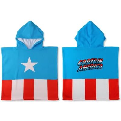 CERDÁ LIFE'S LITTLE MOMENTS Avengers Poncho für Jungen und Mädchen – Avengers-Poncho für Kinder mit Kapuze und schnelltrocknendem Material, Kinderponcho-Handtuch, ideal für Strand, Pool und Sommer, leichtes und saugfähiges CERDÁ LIFE'S LITTLE MOMENTS Avengers Poncho für Jungen und Mädchen – Avengers-Poncho für Kinder mit Kapuze und schnelltrocknendem Material, Kinderponcho-Handtuch, ideal für Strand, Pool und Sommer, leichtes und saugfähiges