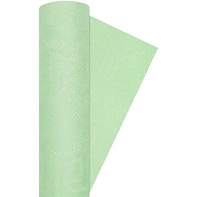 Ciao Rollen Tischdecke aus Damastpapier (120cm x 7m), Hellgrün Ciao Rollen Tischdecke aus Damastpapier (120cm x 7m), Hellgrün