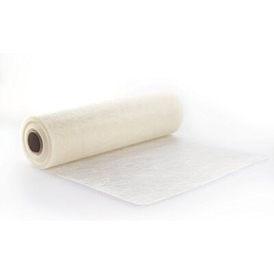 450622 25m Sizoflor ® Original Tischband Tischläufer Tischdeko Faserseide 30cm / 300mm, Farbe:weiß 450622 25m Sizoflor ® Original Tischband Tischläufer Tischdeko Faserseide 30cm / 300mm, Farbe:weiß
