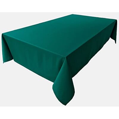 Lemos Home Hochwertige Tischdecke Tischwäsche aus 100% Baumwolle Kollektion Konzept, Farbe & Größe wählbar (Tischdecke 120x200cm, Tannengrün) Lemos Home Hochwertige Tischdecke Tischwäsche aus 100% Baumwolle Kollektion Konzept, Farbe & Größe wählbar (Tischdecke 120x200cm, Tannengrün)