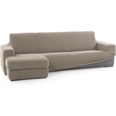 FAVERTI ® Super elastischer Bezug für Chaiselongue, kurzes Eckteil Links (vorne gesehen), Modell Nove, Leinen, hochwertiger Schutz aus Jacquard-Stoff und Baumwolle FAVERTI ® Super elastischer Bezug für Chaiselongue, kurzes Eckteil Links (vorne gesehen), Modell Nove, Leinen, hochwertiger Schutz aus Jacquard-Stoff und Baumwolle