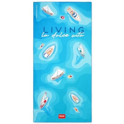LEGAMI Leichtes Strandtuch, Mikrofaser Strandtuch, Kompaktes Strandtuch, Sandbeständig, Schnell trocknend, Ultra-absorbierend, Platzsparendes Handtuch, 85 x 180 cm LEGAMI Leichtes Strandtuch, Mikrofaser Strandtuch, Kompaktes Strandtuch, Sandbeständig, Schnell trocknend, Ultra-absorbierend, Platzsparendes Handtuch, 85 x 180 cm